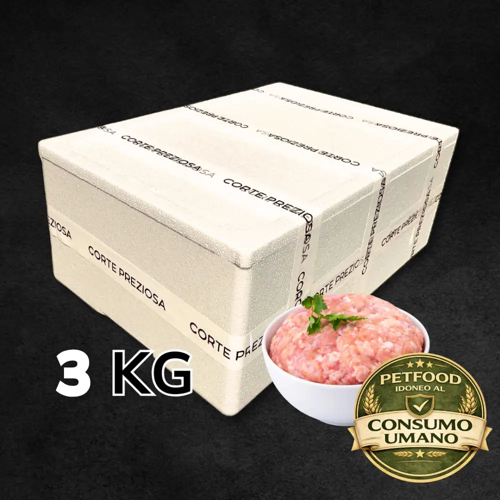 Box 3 Kg Pollo Naturale - Porzioni da 200g